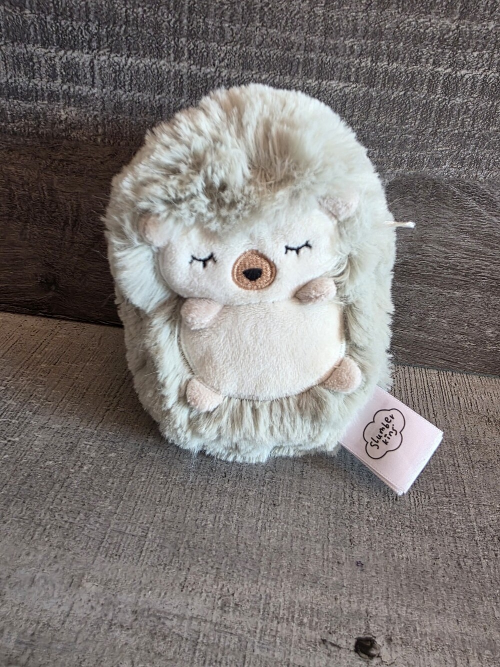 Slumberkins Hedgehog Mini Plush Gray Collectable Gift Slumber Kins g52